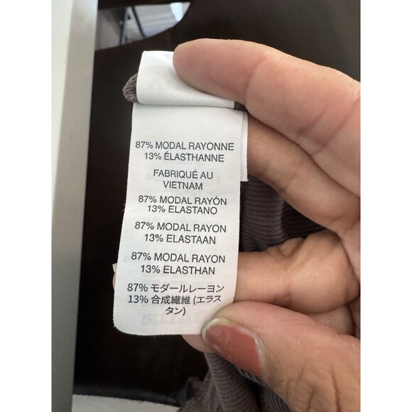 Vuori Womens Pose Scoop Jumpsuit Sz Large Chocolate Loungewear Comfort Travel - Picture 10 of 12